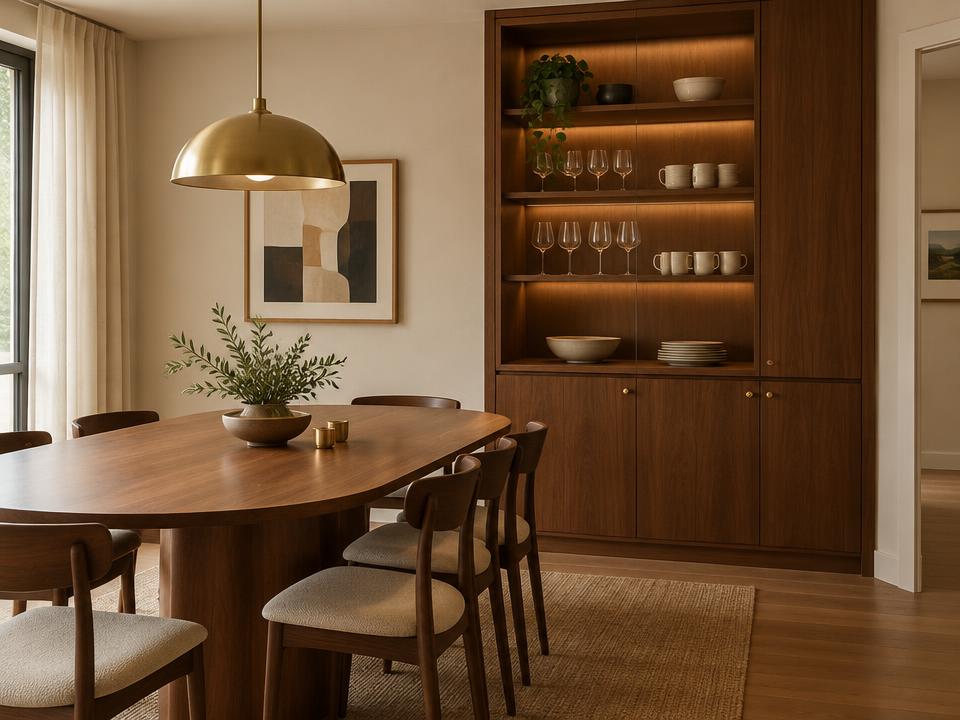 Illustrative Dining & storage