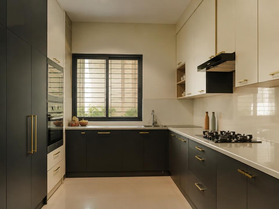 Illustrative Modular kitchen